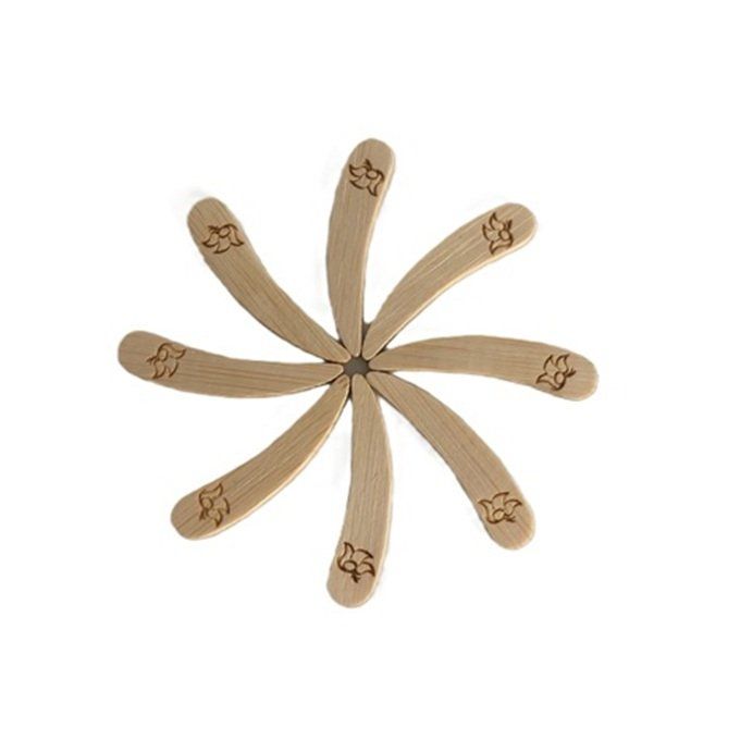 Spatule cosmétique en bambou - lot de 3 Pièces